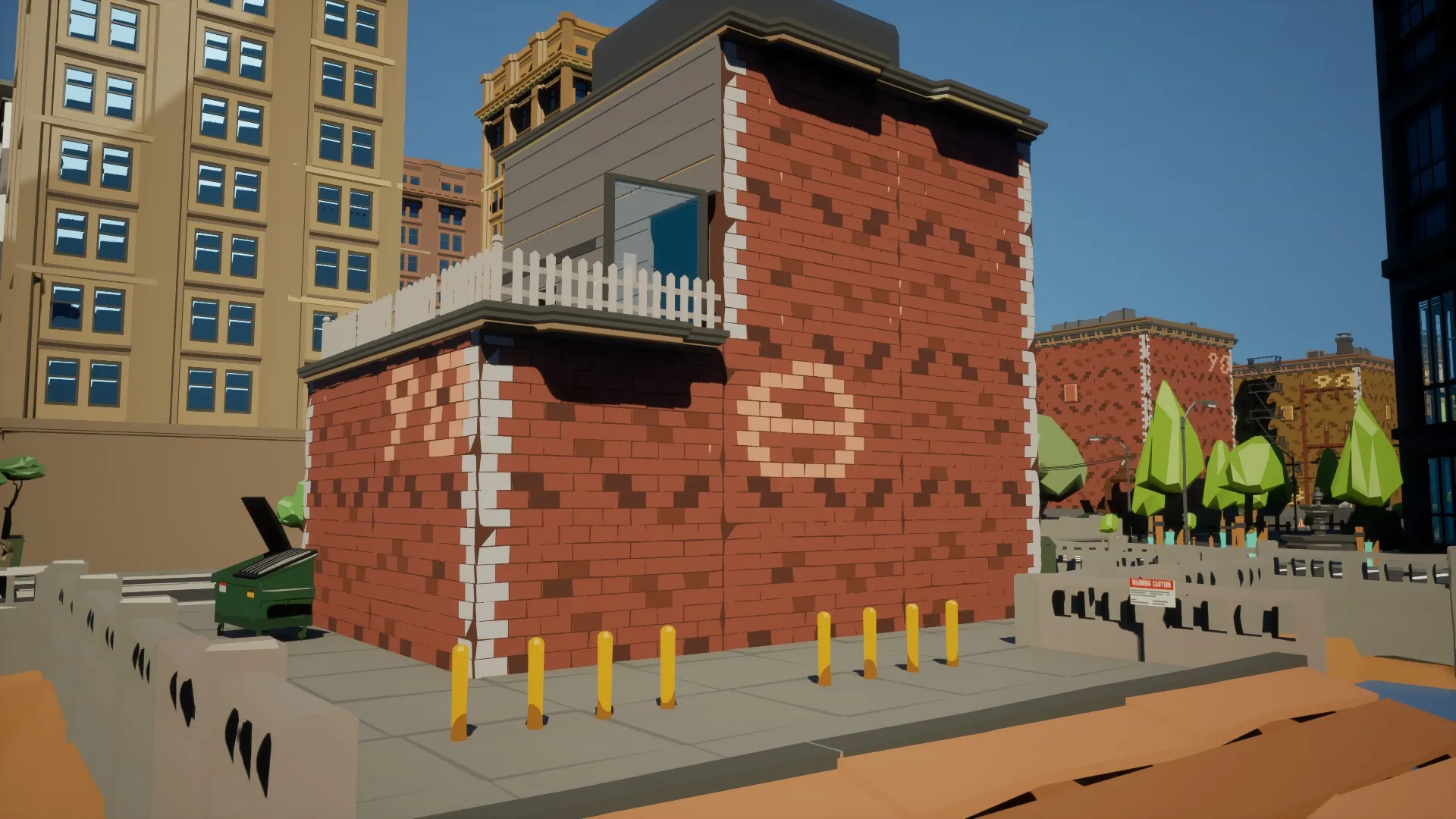 New shops on the island area