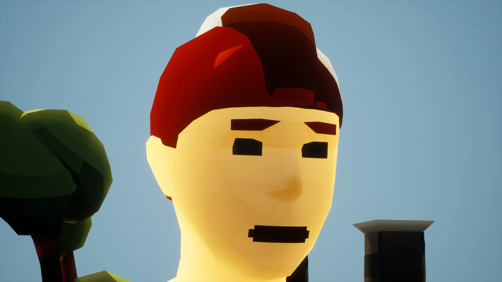 Text to speech feature with speech coming from character's mouth