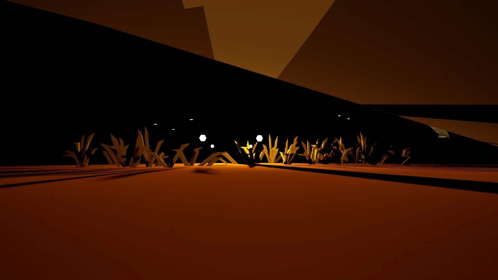 Vehicle with improved headlights at night